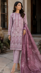 Luxury 3 Piece Lawn Airjet 90/70 Suit