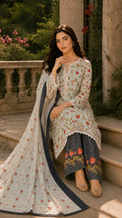 Gulposh Luxury Printed Lawn 3-Piece