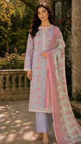 Gulposh Signature Elegant Lawn 3-Piece