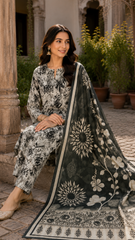 Elegant 3 Piece Lawn Airjet 90/70 Suit