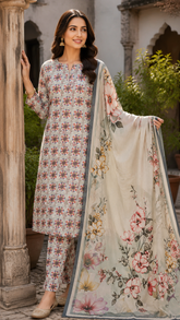Premium 3 Piece Lawn Airjet 90/70 Suit
