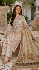 Graceful 3 Piece Lawn Airjet 90/70 Suit