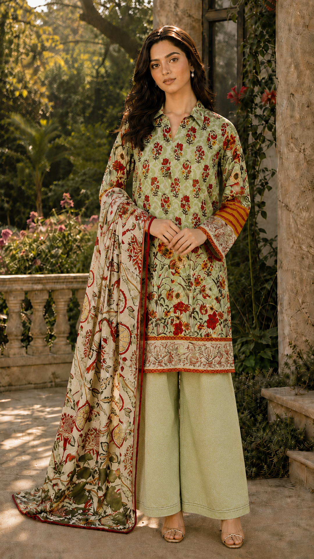 Gulposh Summer Lawn 3-Piece Suit for Women