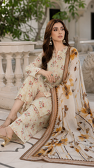 Luxury 3 Piece Lawn Airjet 90/70 Suit
