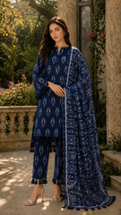 Gulposh Women's Premium Lawn 3-Piece Dress