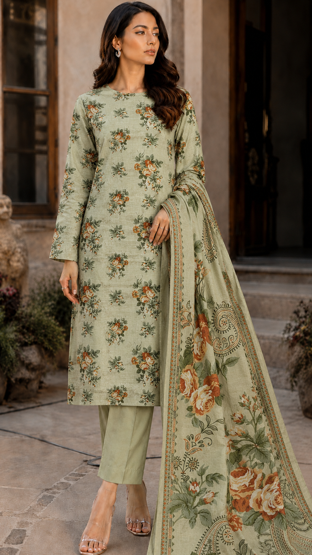 Premium 3 Piece Lawn Airjet 90/70 Suit