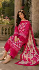 Gulposh Premium Lawn 3-Piece Suit – Elegant Summer Collection