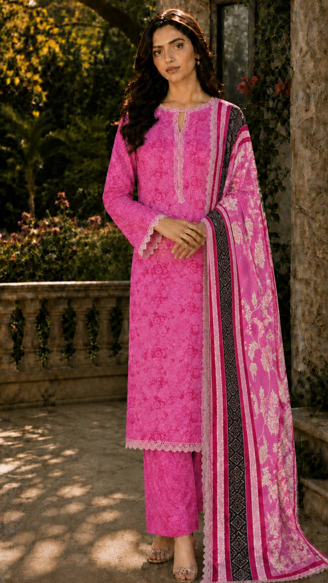 Gulposh Premium Designer Lawn 3-Piece