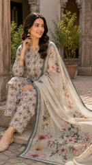 Premium 3 Piece Lawn Airjet 90/70 Suit