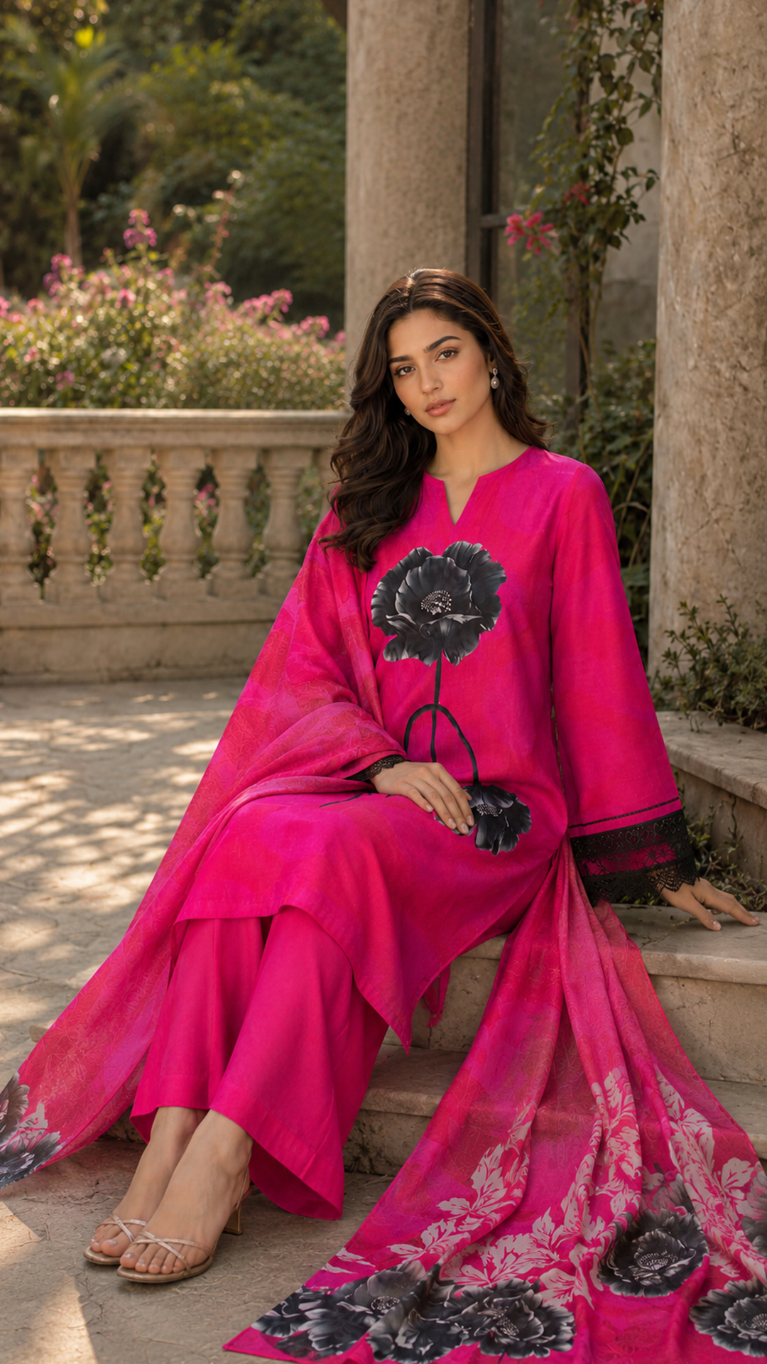 Gulposh Designer Lawn 3-Piece Suit