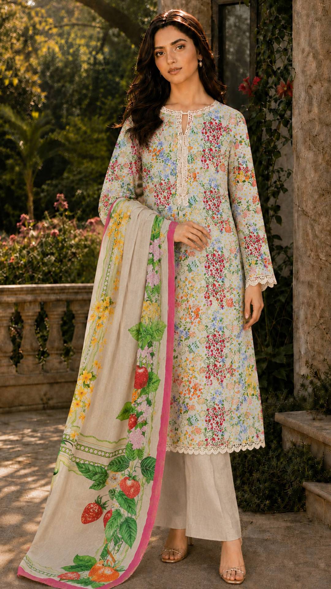 Gulposh Exclusive Summer Lawn 3-Piece