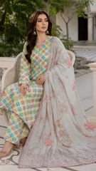 Elegant 3 Piece Lawn Airjet 90/70 Suit
